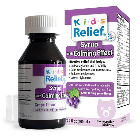 Kids Relief Calming Effect Syrup for Kids 0-12 Years, 3.4 oz