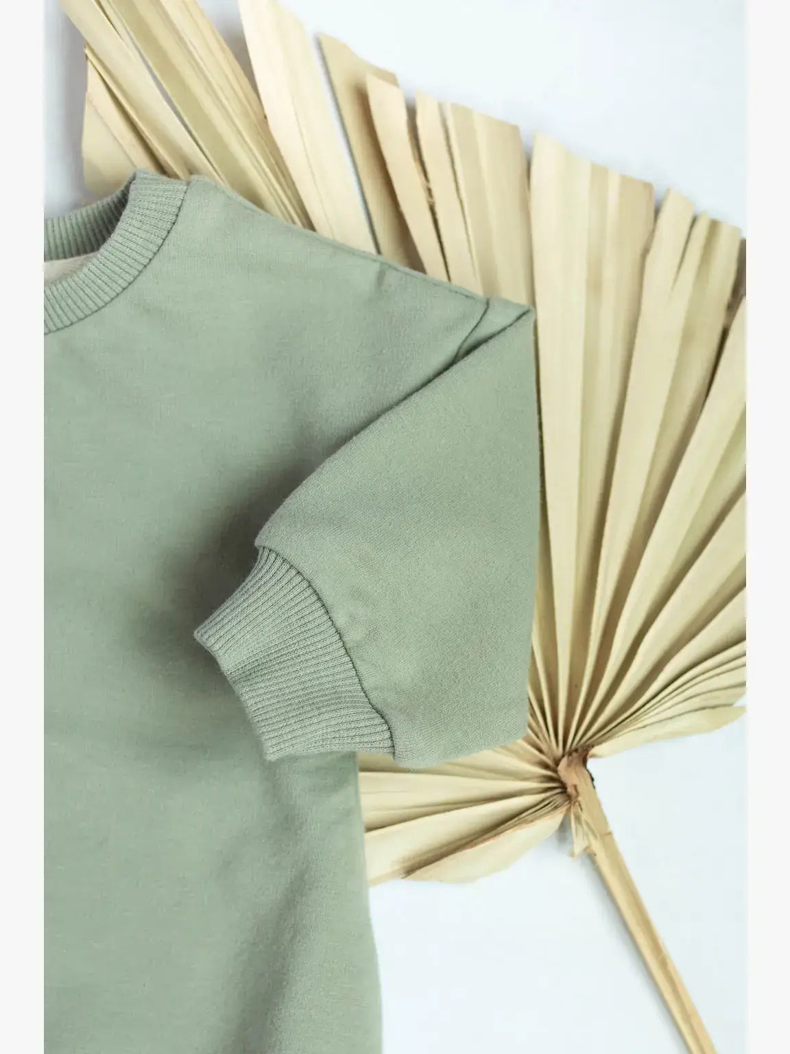 Oversized Sweatshirt Bubble Romper for baby and toddlers