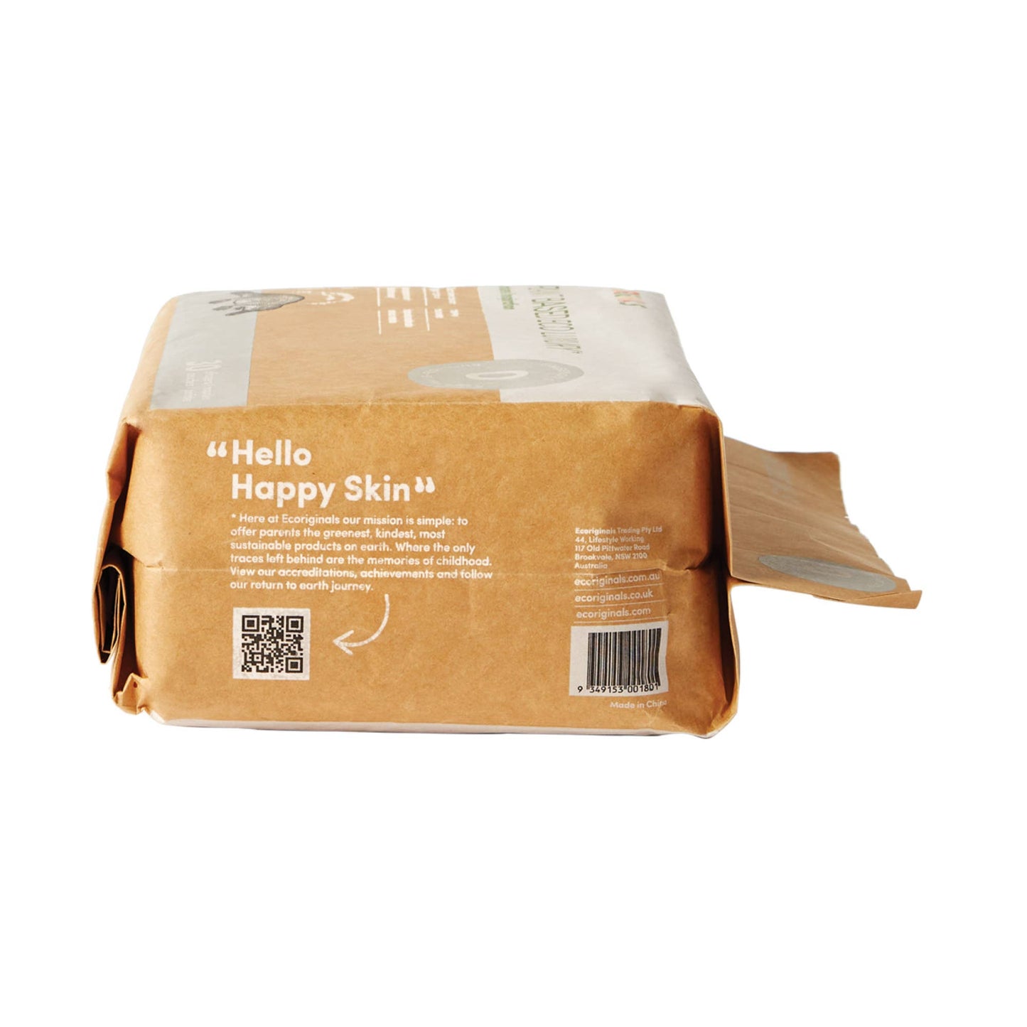 Plant based USA Cotton Eco Diaper Size 0 Newborn 0-10lb