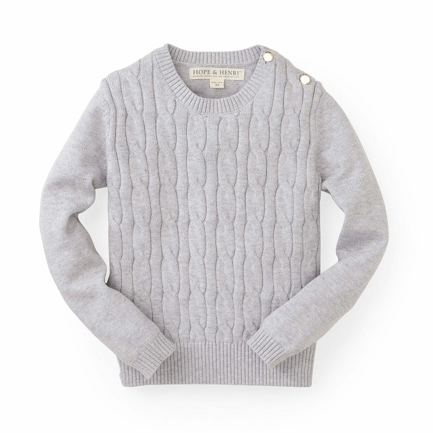 Cable Front Sweater - Baby