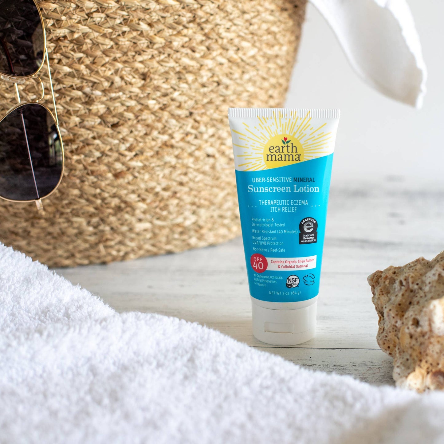 Uber-Sensitive Mineral Sunscreen Lotion - SPF 40