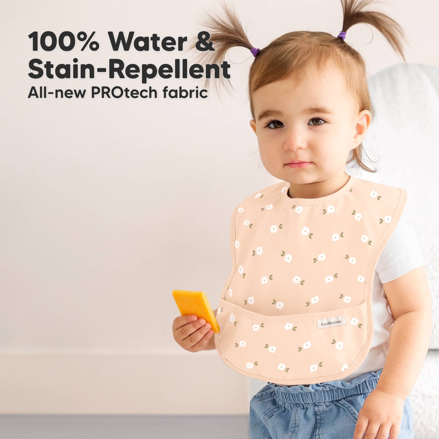 3-Pack Presto Waterproof Baby Bibs for Boys, Girls