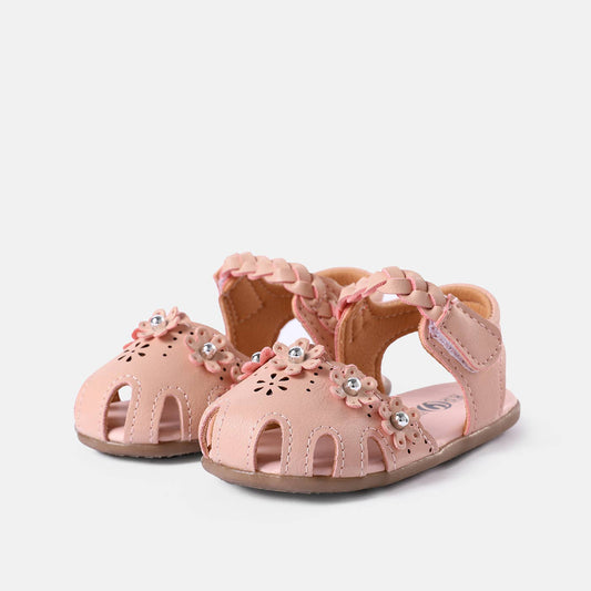 Toddler / Kid Floral Decor Braided Detail Sandals