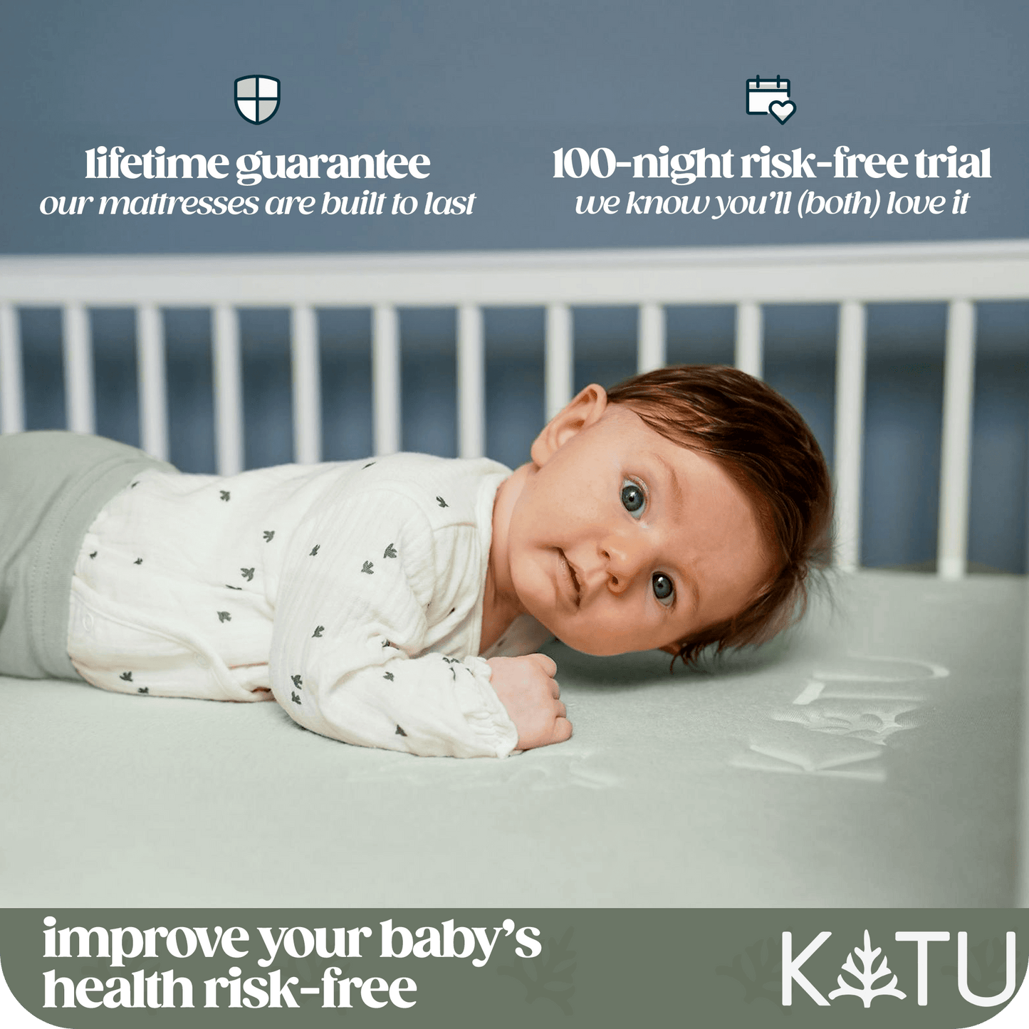 KATU Organic 2-Stage Crib Mattress