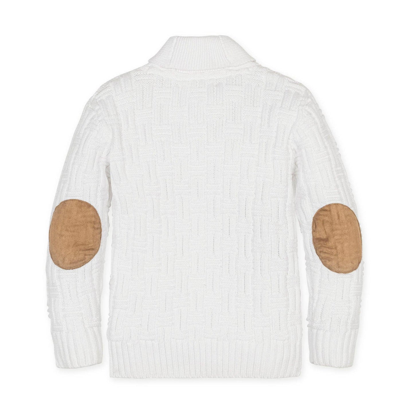 Organic Shawl Collar Cable Sweater