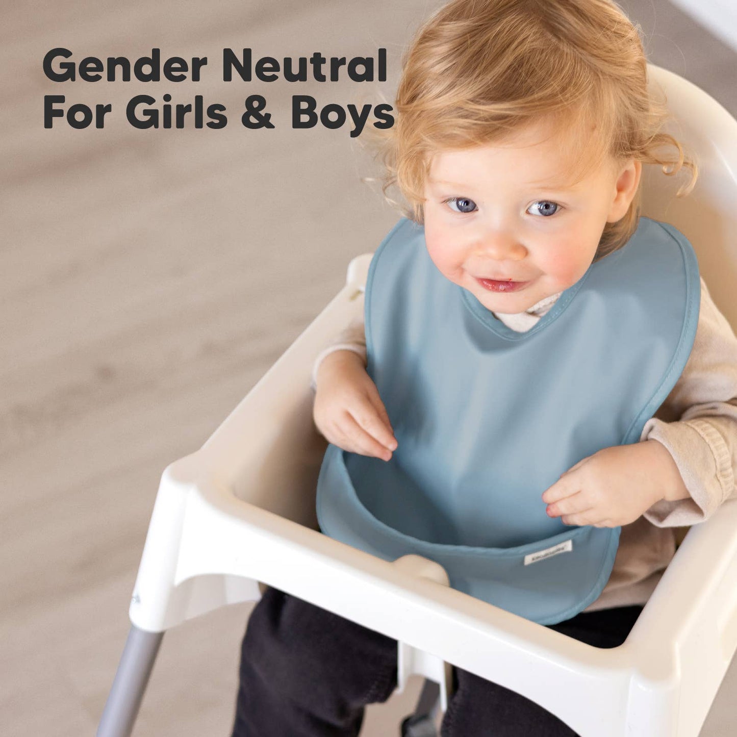 3-Pack Presto Waterproof Baby Bibs for Boys, Girls