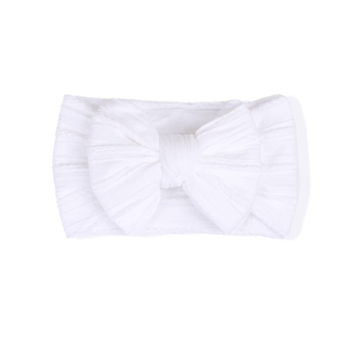 Cable knit Big bow Baby headband