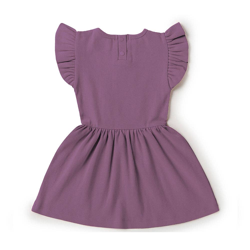 Mulberry Short Sleeve Organic Dress