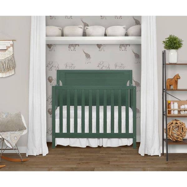 Dream On Me Bellport 4 in 1 Convertible Mini/ Portable Crib
