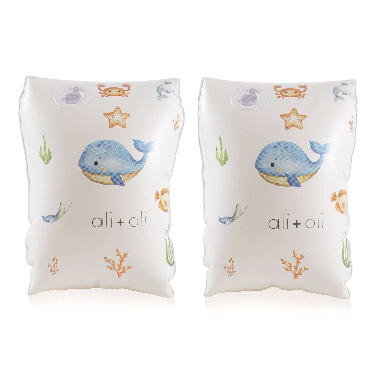Ali+Oli Swim Arm Band Wings Inflatable Float (Undersea)