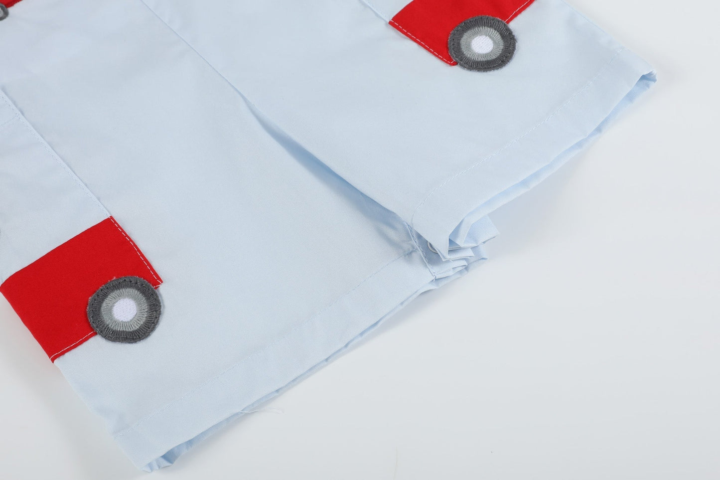 Light Blue Barnyard Pocket Shortalls
