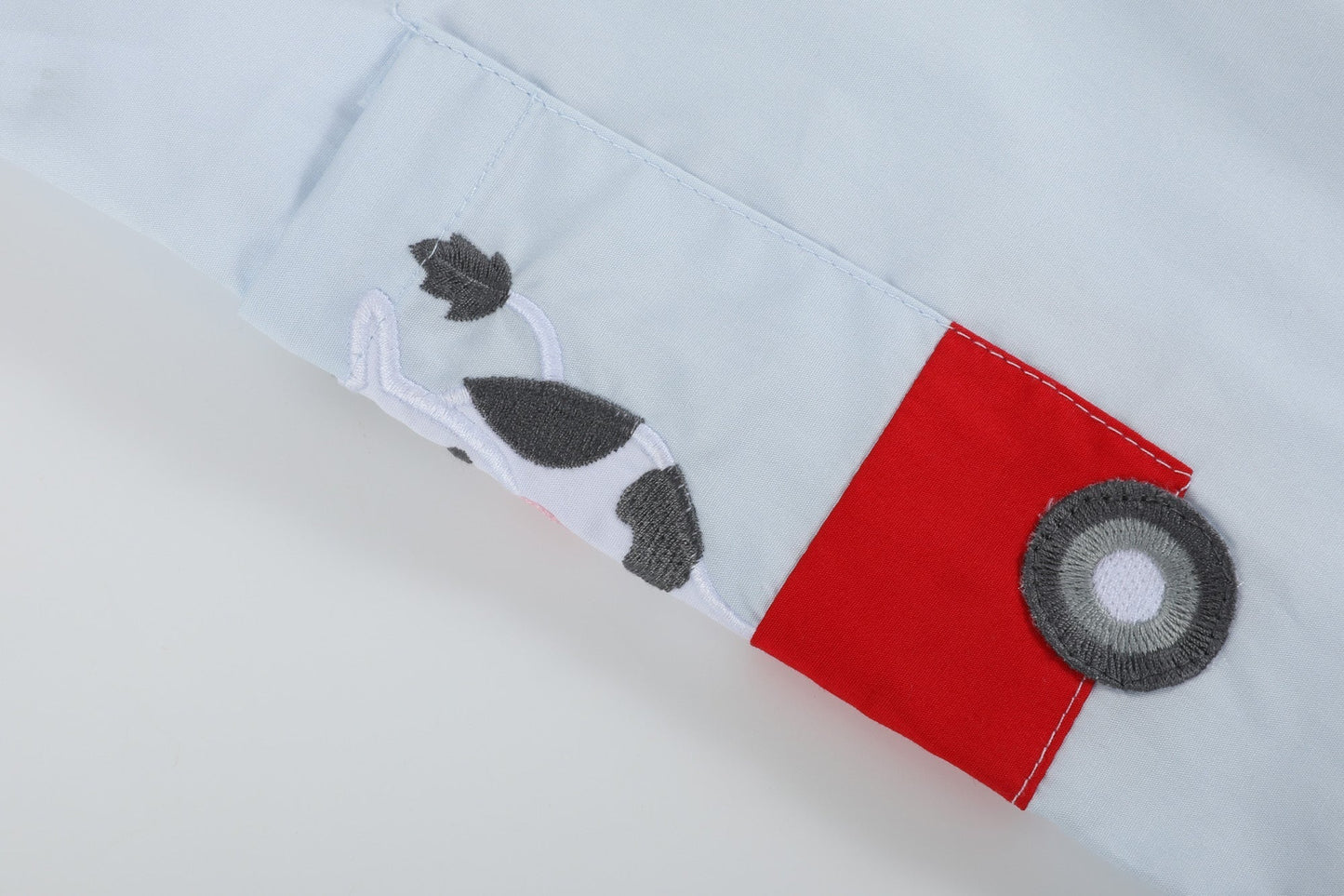 Light Blue Barnyard Pocket Shortalls