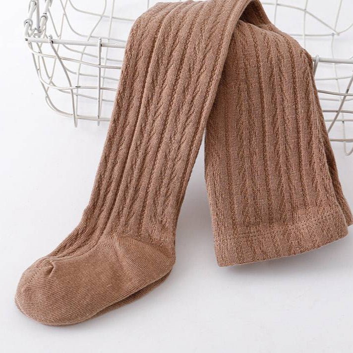 Little Love Bug Cable Knit Tights