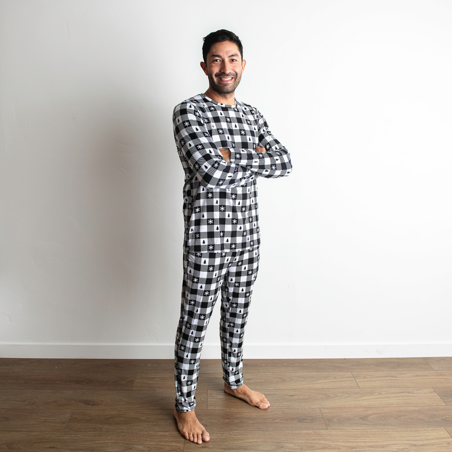 Crew Neck Bamboo Christmas Pajamas