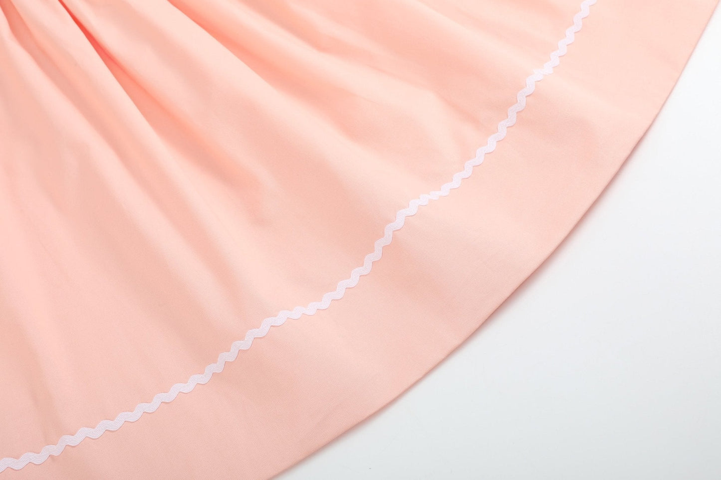 Pink Flamingo Smocked Bishop Dress