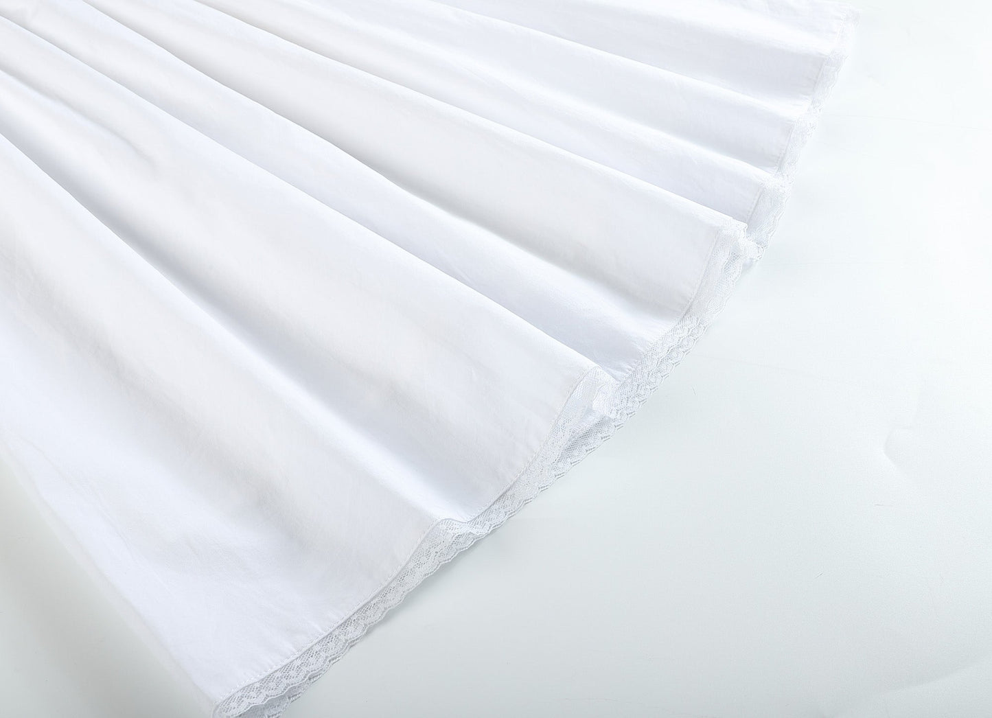 White and Pink Crosses Smocked Bishop Dress