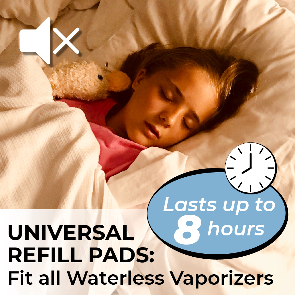 Kids Relief Plug-in Waterless Vaporizer + 5 Refill Pads