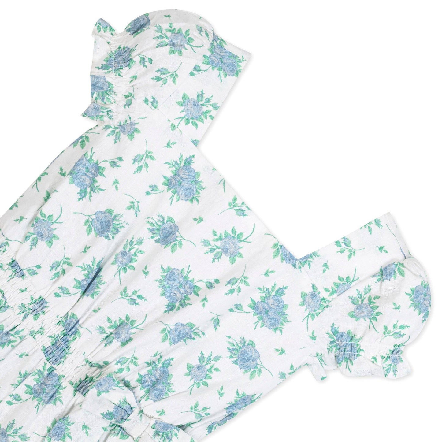 Linen Puff Sleeve Jumpsuit