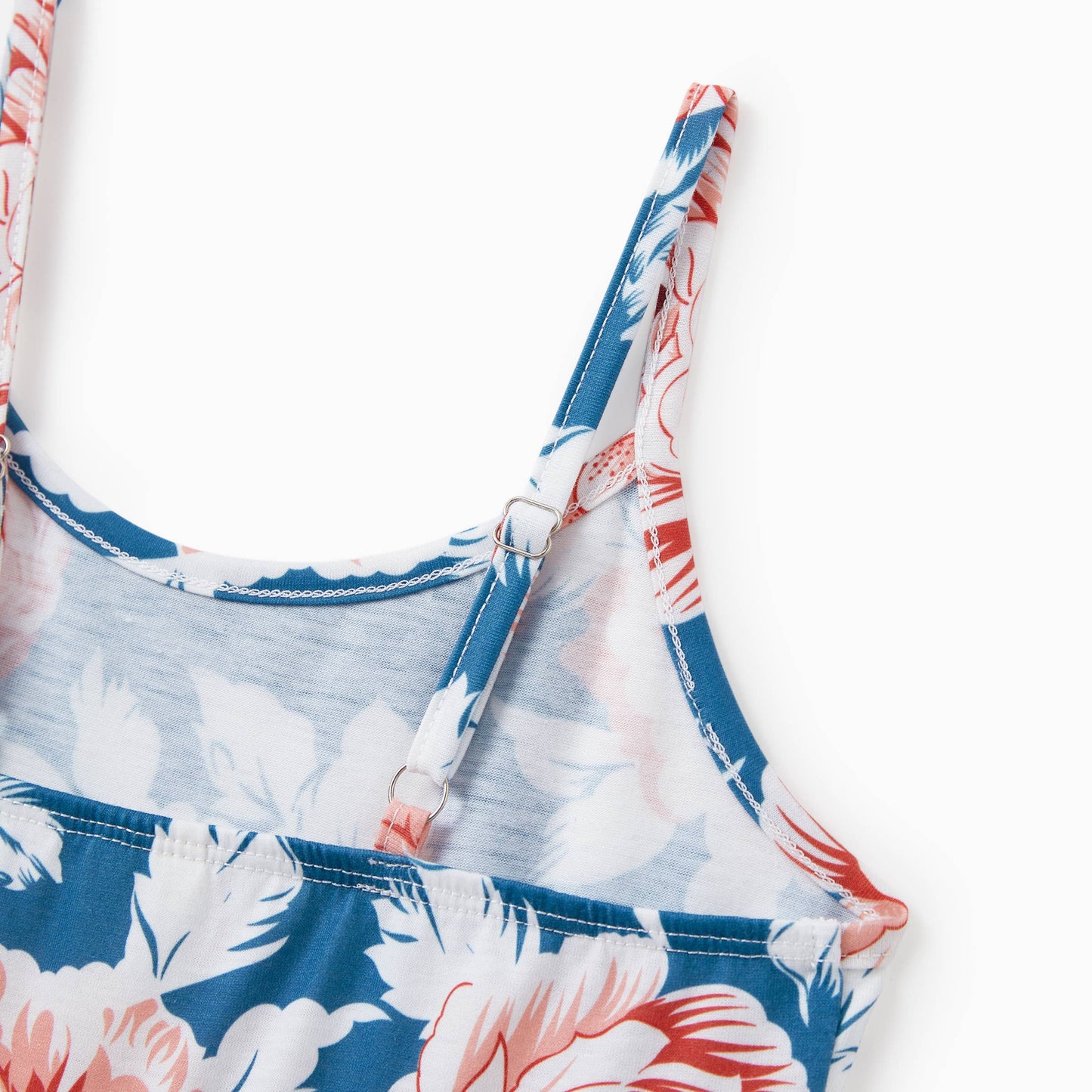 Mommy and MeTropical Plants Floral Girl Dress Casual Outfit