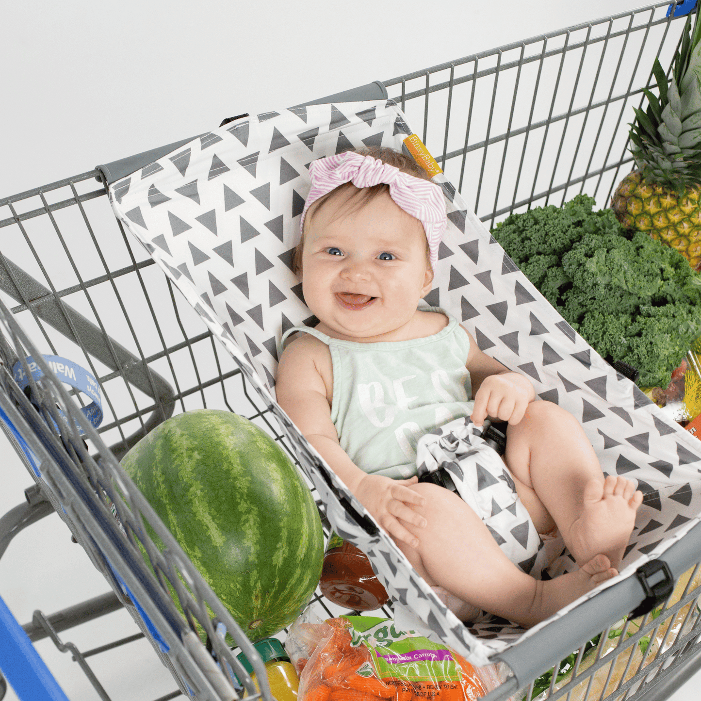 Baby Shopping Cart Hammock | Triangles