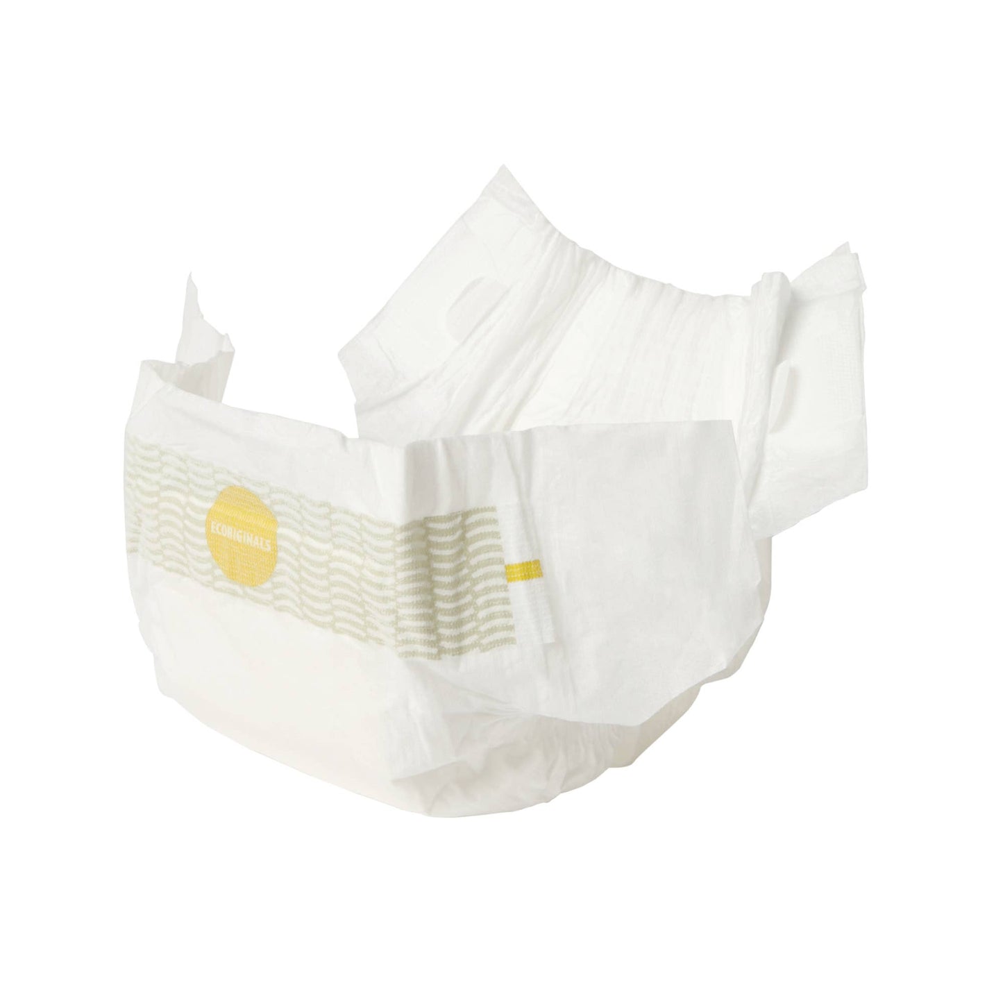 Plant based USA Cotton Eco Diaper Size 2 Infant 11-18lb