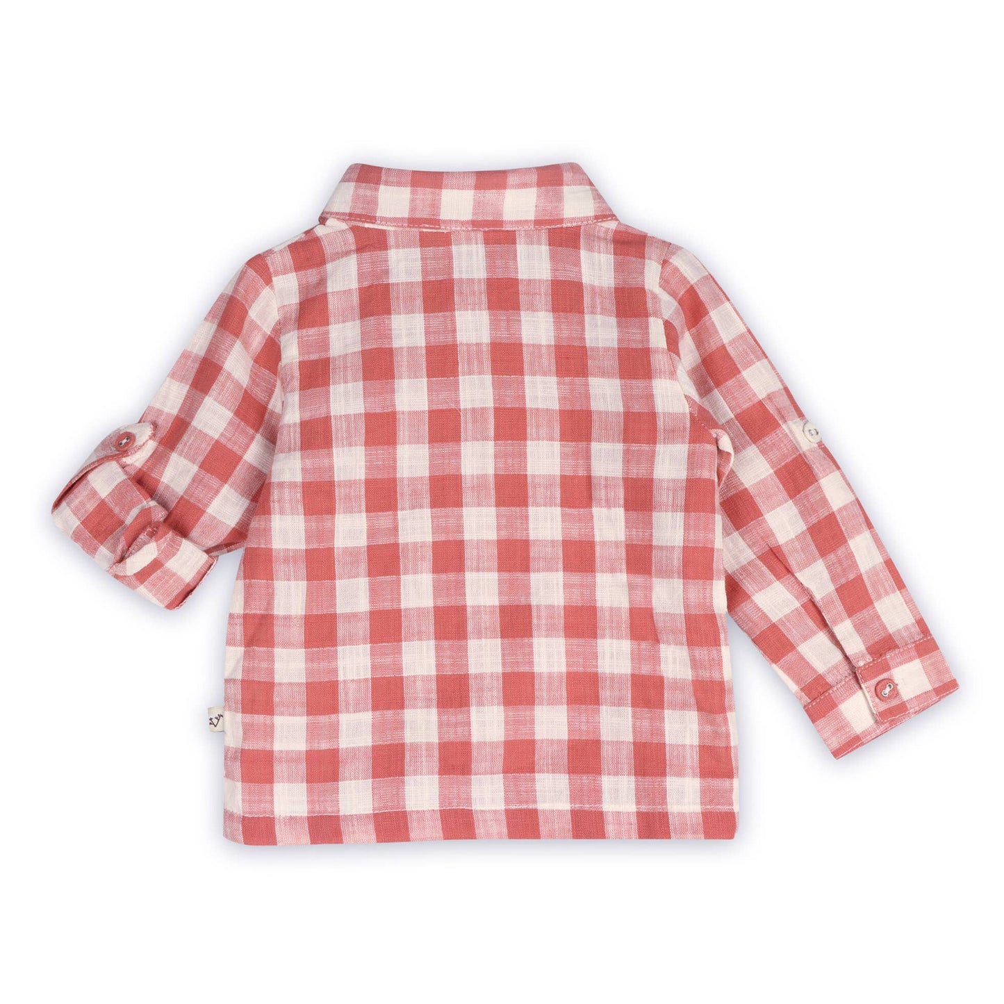 Arden Gingham Baby Shirt & Cord Pant (Organic Cotton)