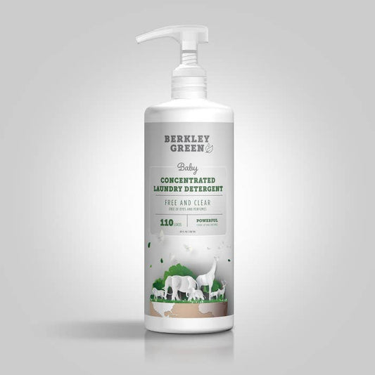 Eco Baby 10x Laundry Detergent - Free & Clear (30oz bottle)