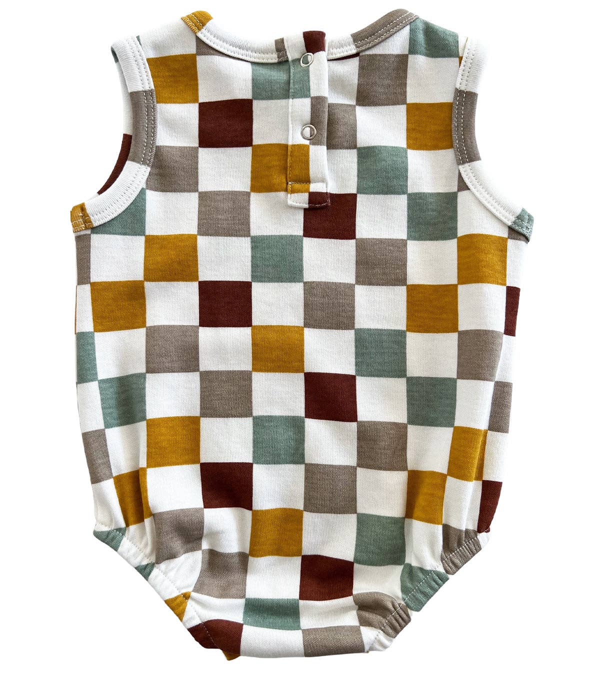 Cannoli Checkerboard / Organic Dune Bubble (Baby - Kids)