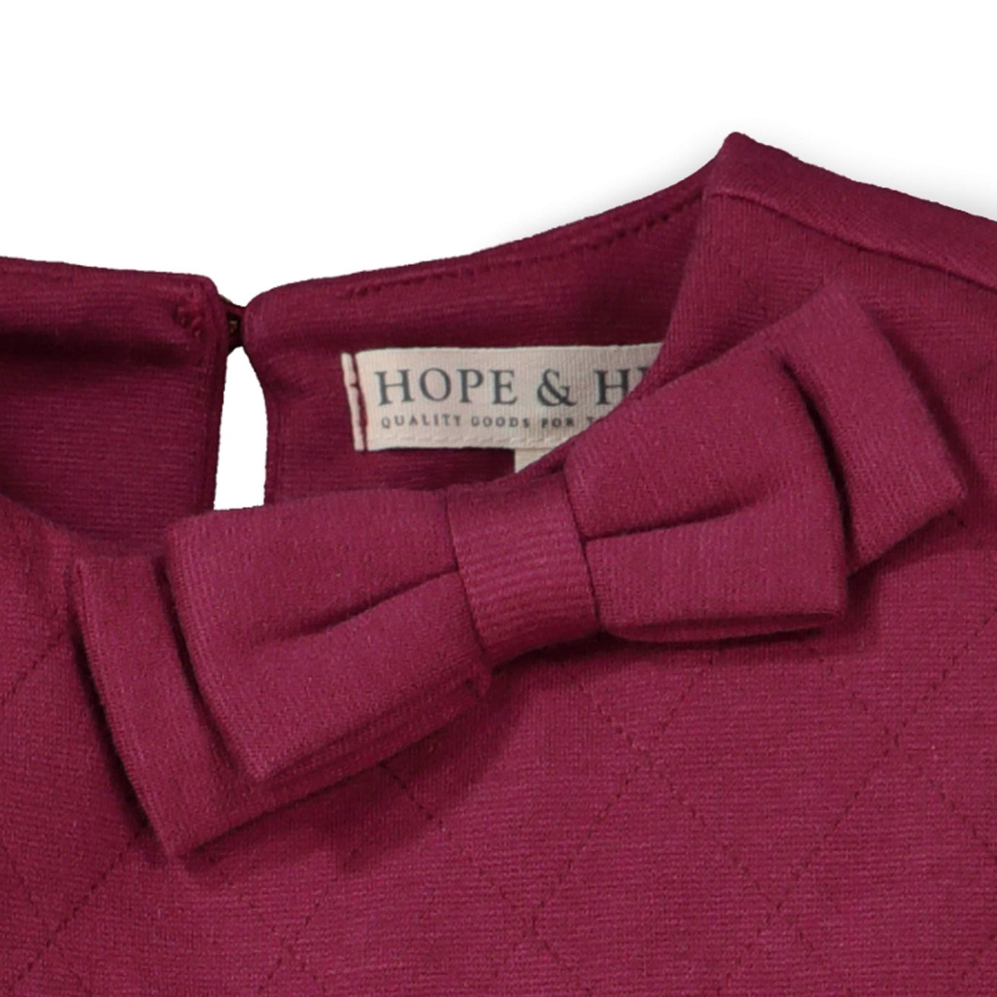 Quilted Ponte Riding Dress - Baby