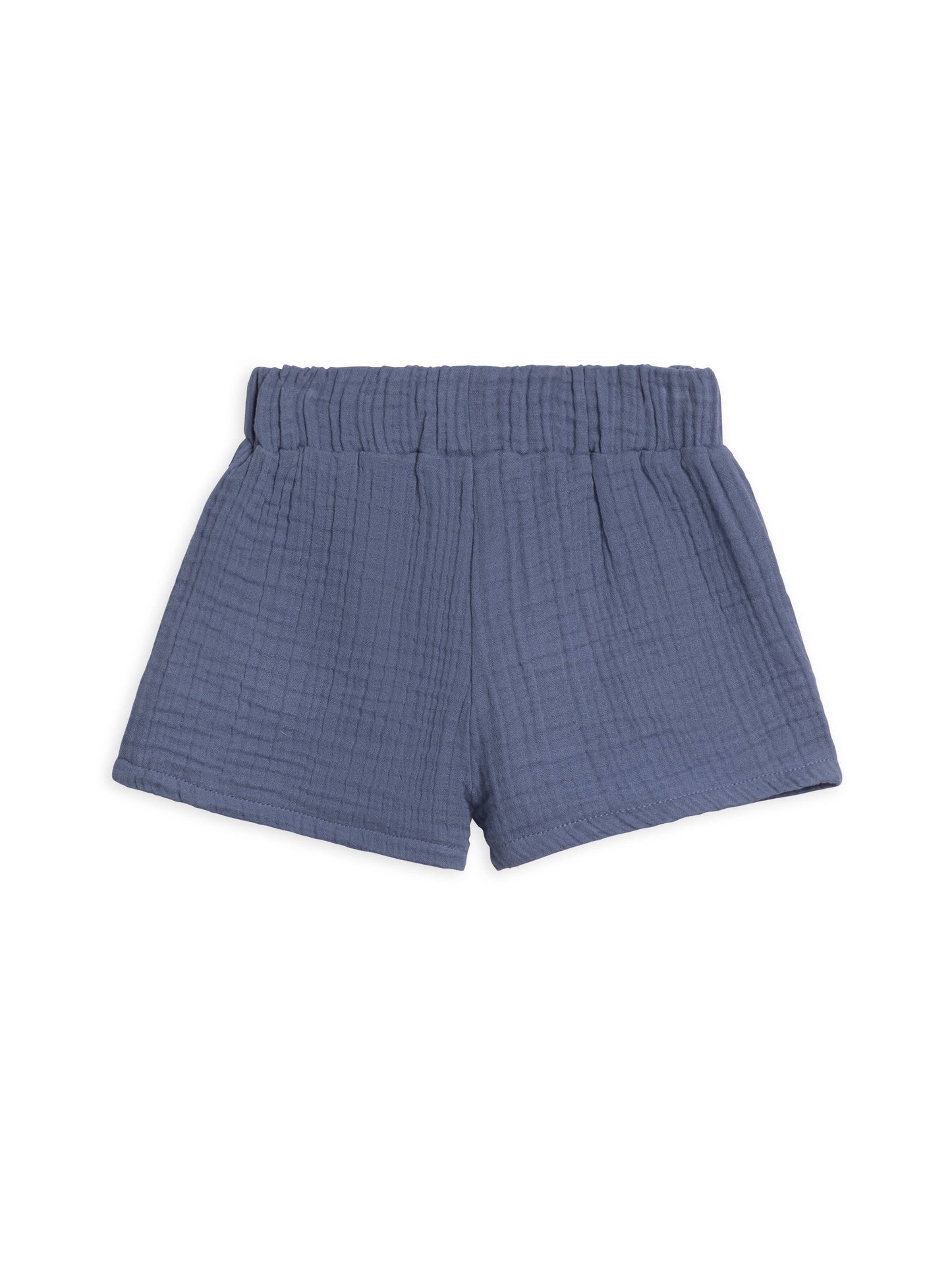 Organic Baby and Kids Jude Muslin Shorts - Marino