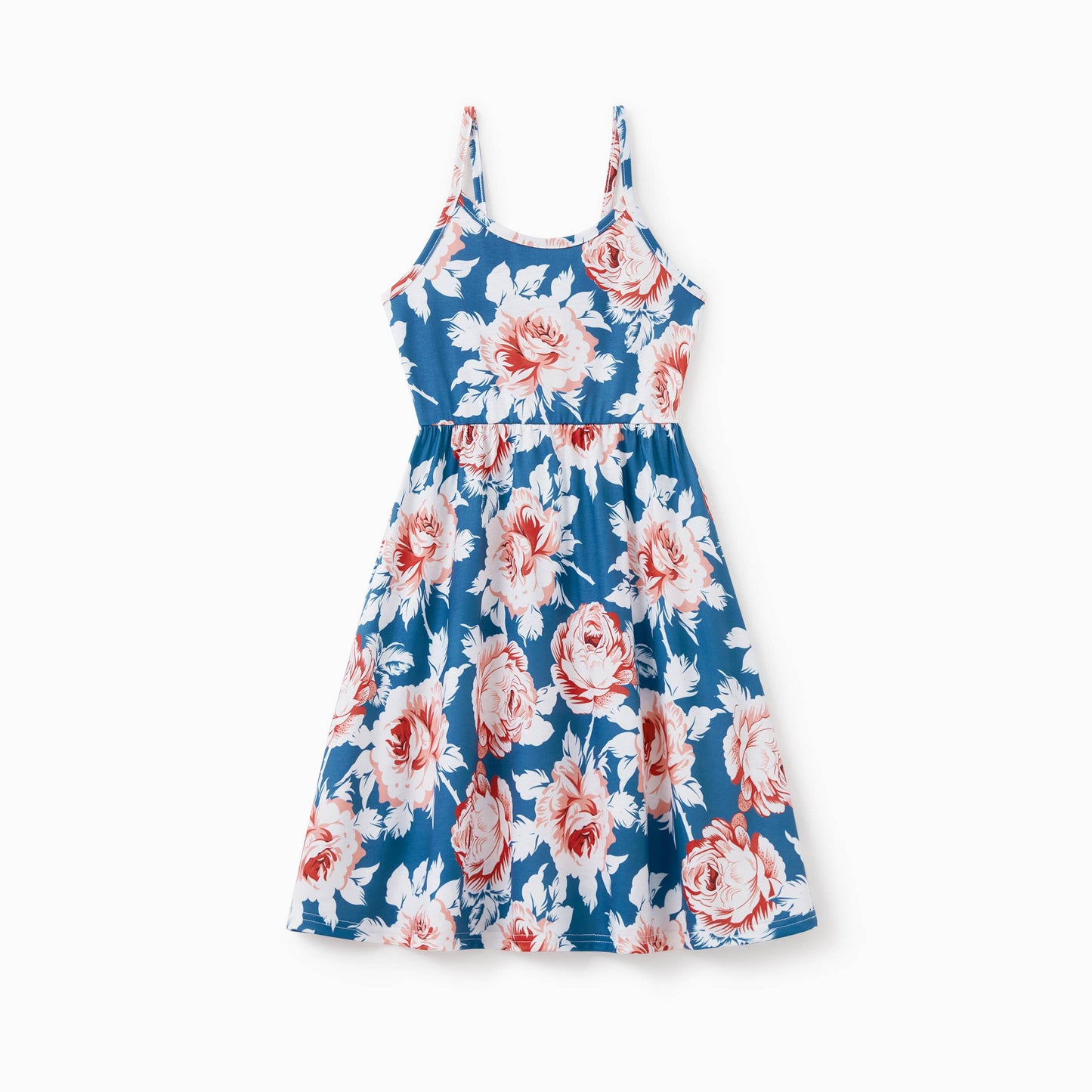 Mommy and MeTropical Plants Floral Girl Dress Casual Outfit