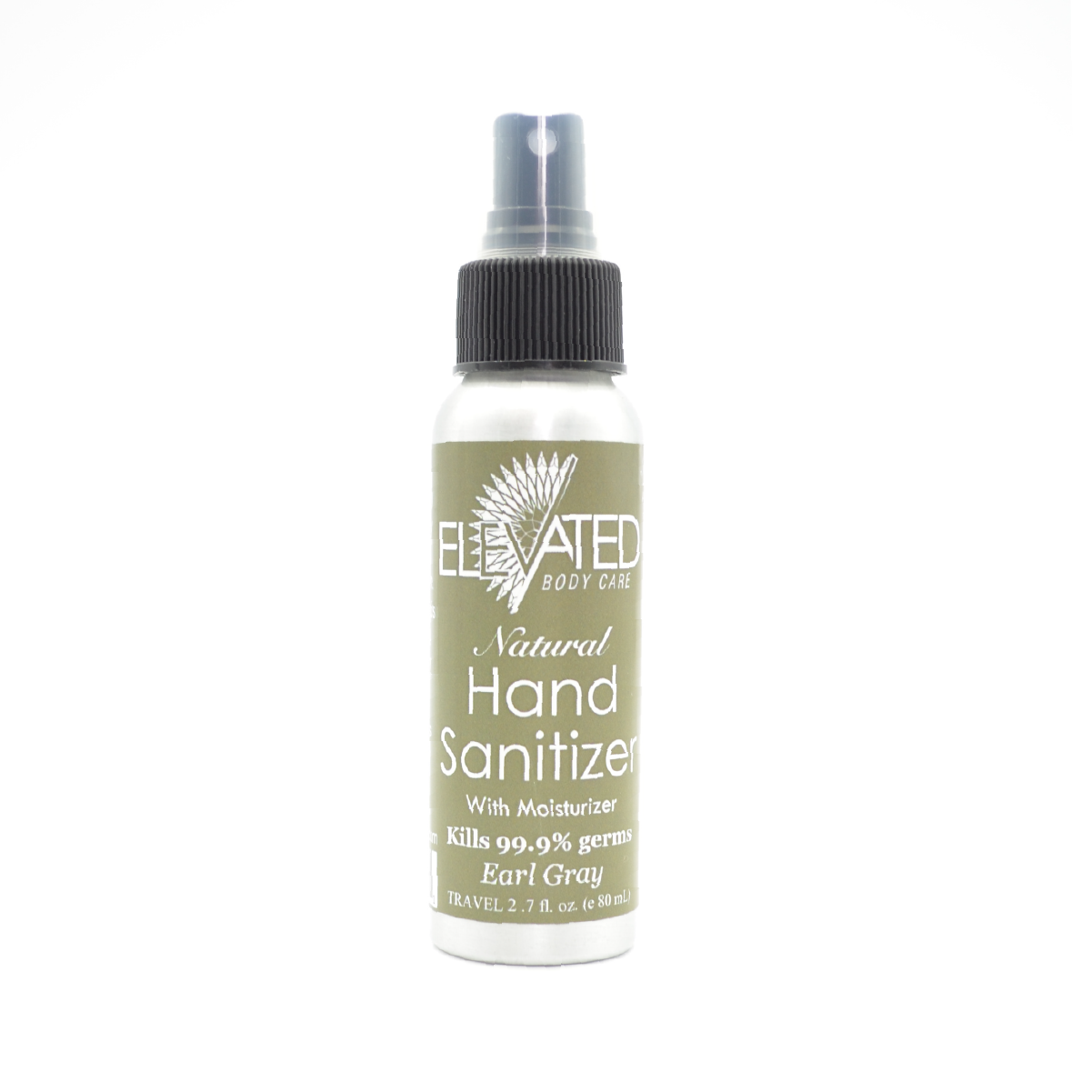 ELEVATED - Natural Hand Sanitizer - with moisturizer; Choose