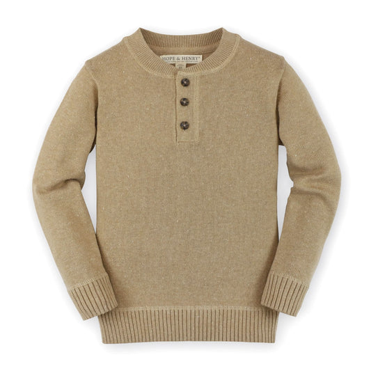 Organic Sweater Henley - Baby