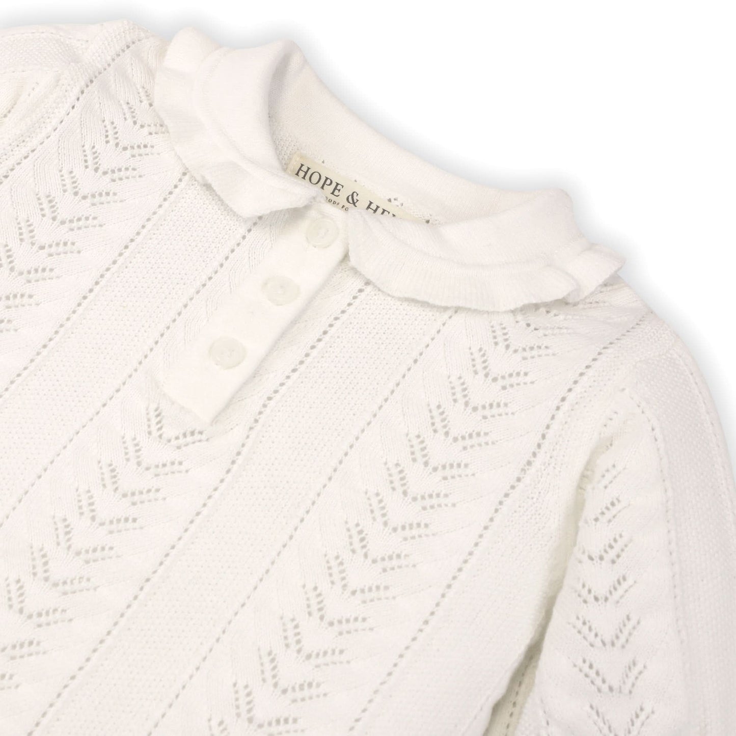 Peter Pan Collar Sweater Polo - Baby