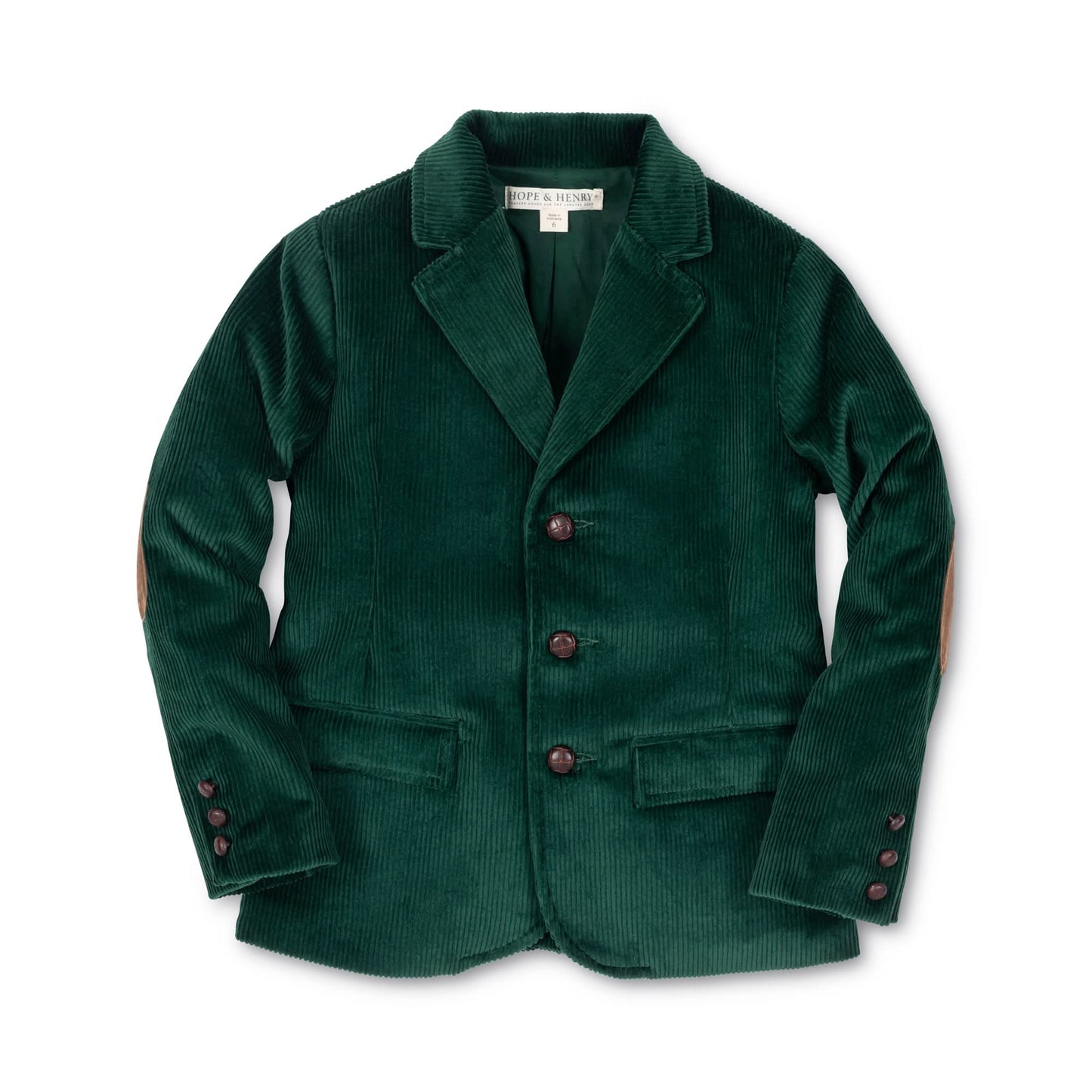 Organic Corduroy Blazer with Elbow Patches - Baby
