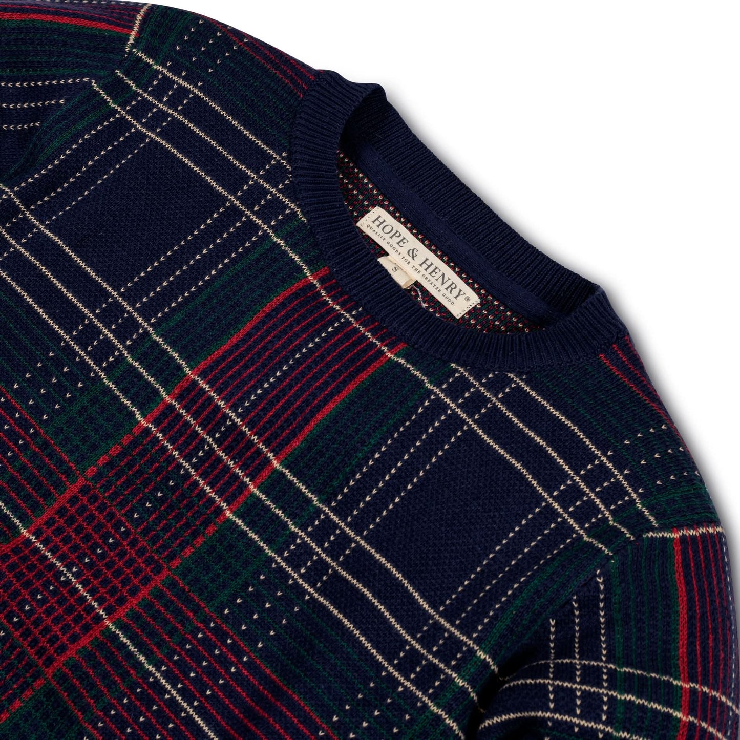 Organic Crew Neck Pullover Sweater - Baby