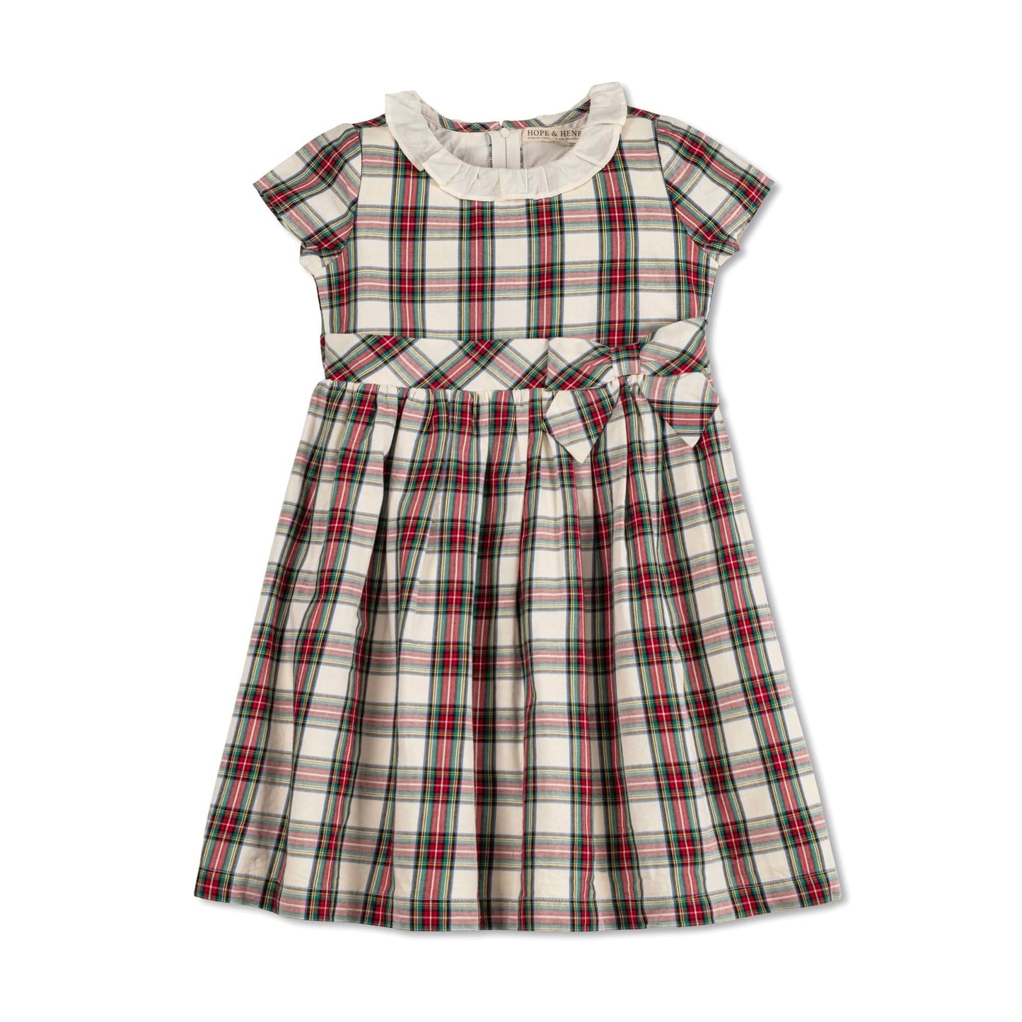 Ruffle Collar Organic Party Dress - Baby