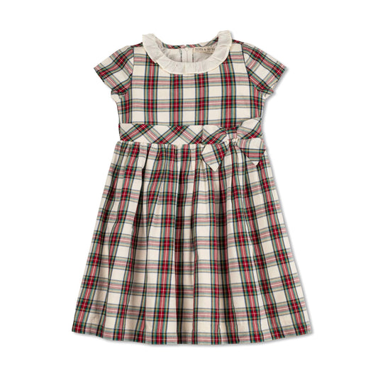 Ruffle Collar Organic Party Dress - Baby