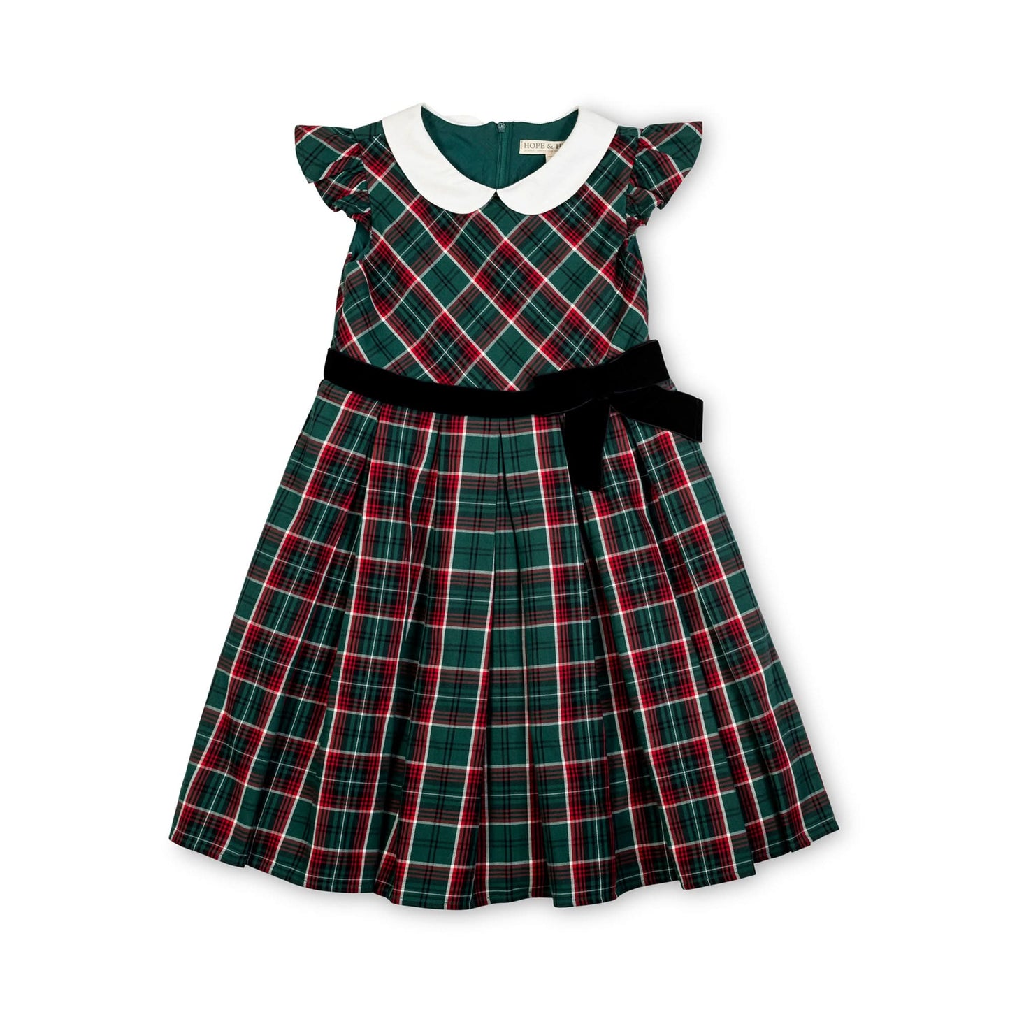 Organic Peter Pan Collar Party Dress - Baby