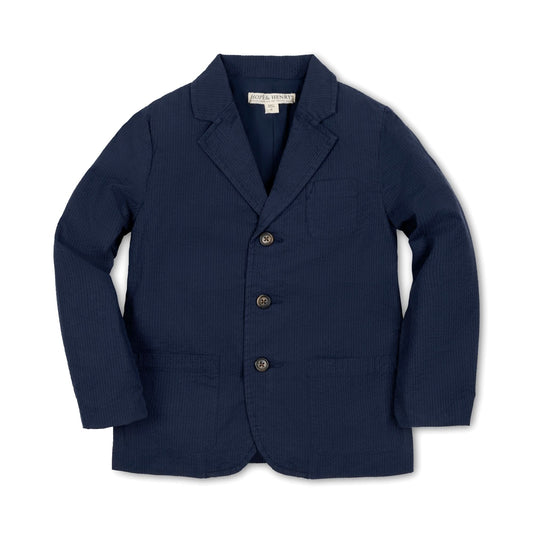 Organic Seersucker Suit Jacket - Baby