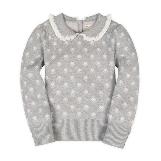 Organic Peter Pan Collar Sweater