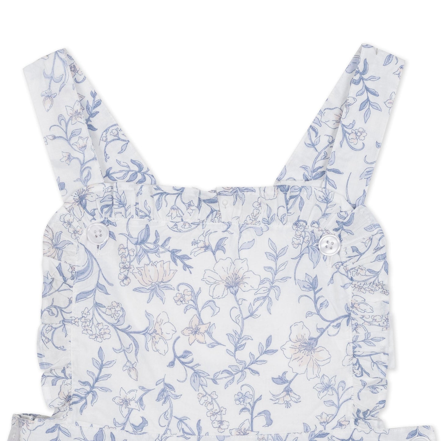 Organic Ruffle Apron Dress