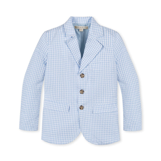 Organic Seersucker Suit Jacket - Baby