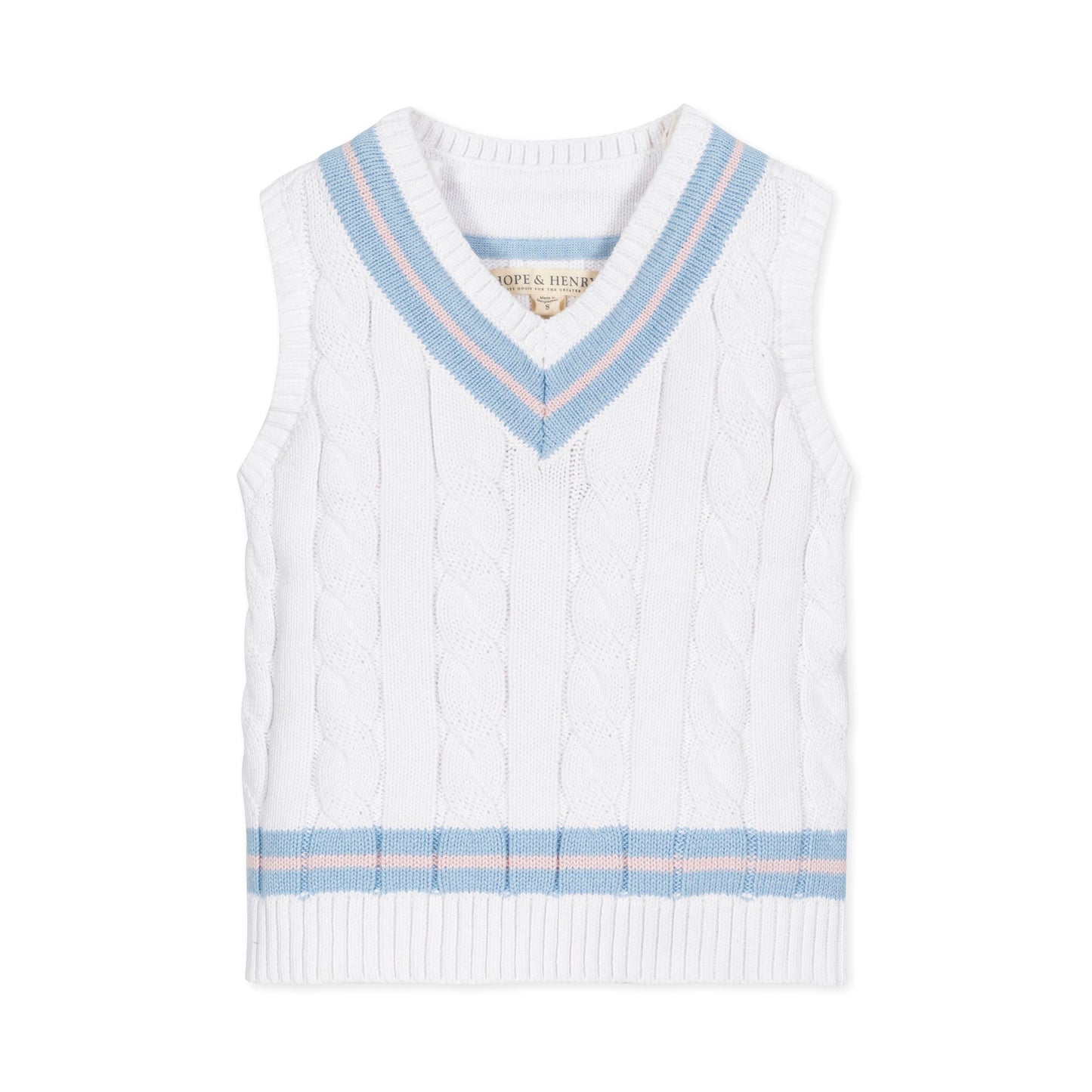 Organic Cricket Sweater Vest - Baby