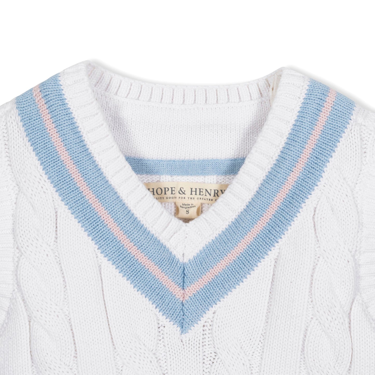 Organic Cricket Sweater Vest - Baby