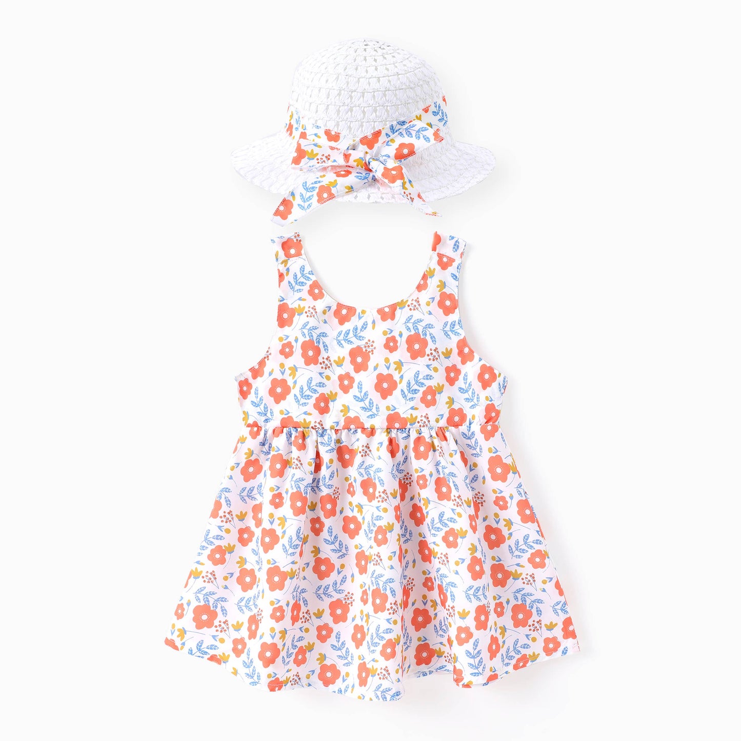 Baby Girl Daisy Floral Tank Dress