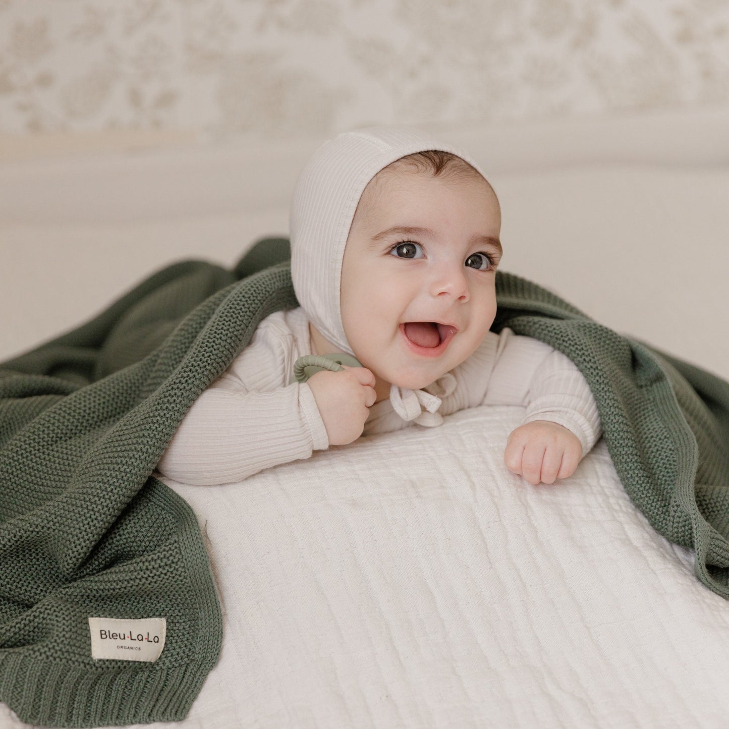 Heritage Knit - 100% Organic Cotton Luxury Knit Baby Swaddle Blanket