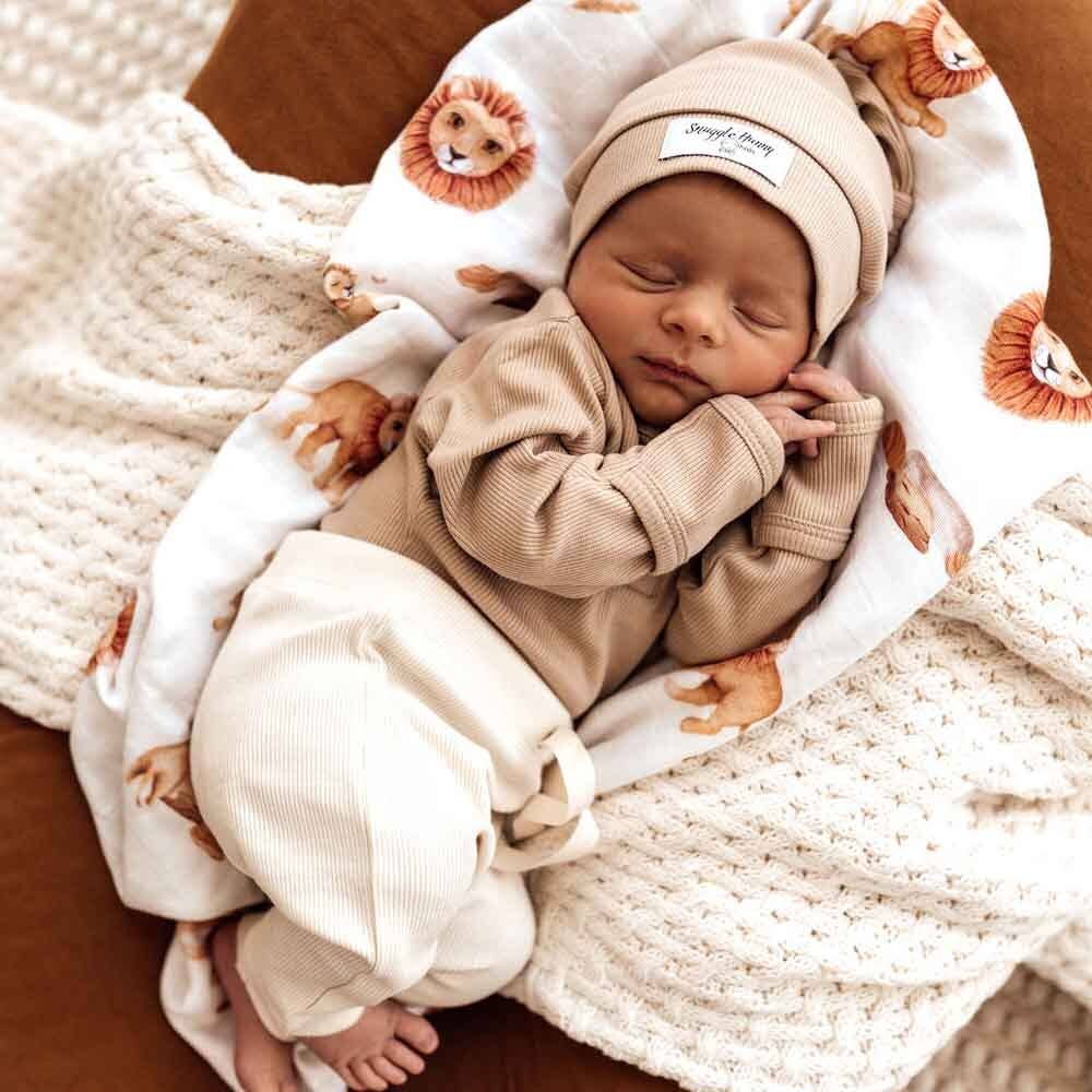 Pebble Long Sleeve Organic Bodysuit