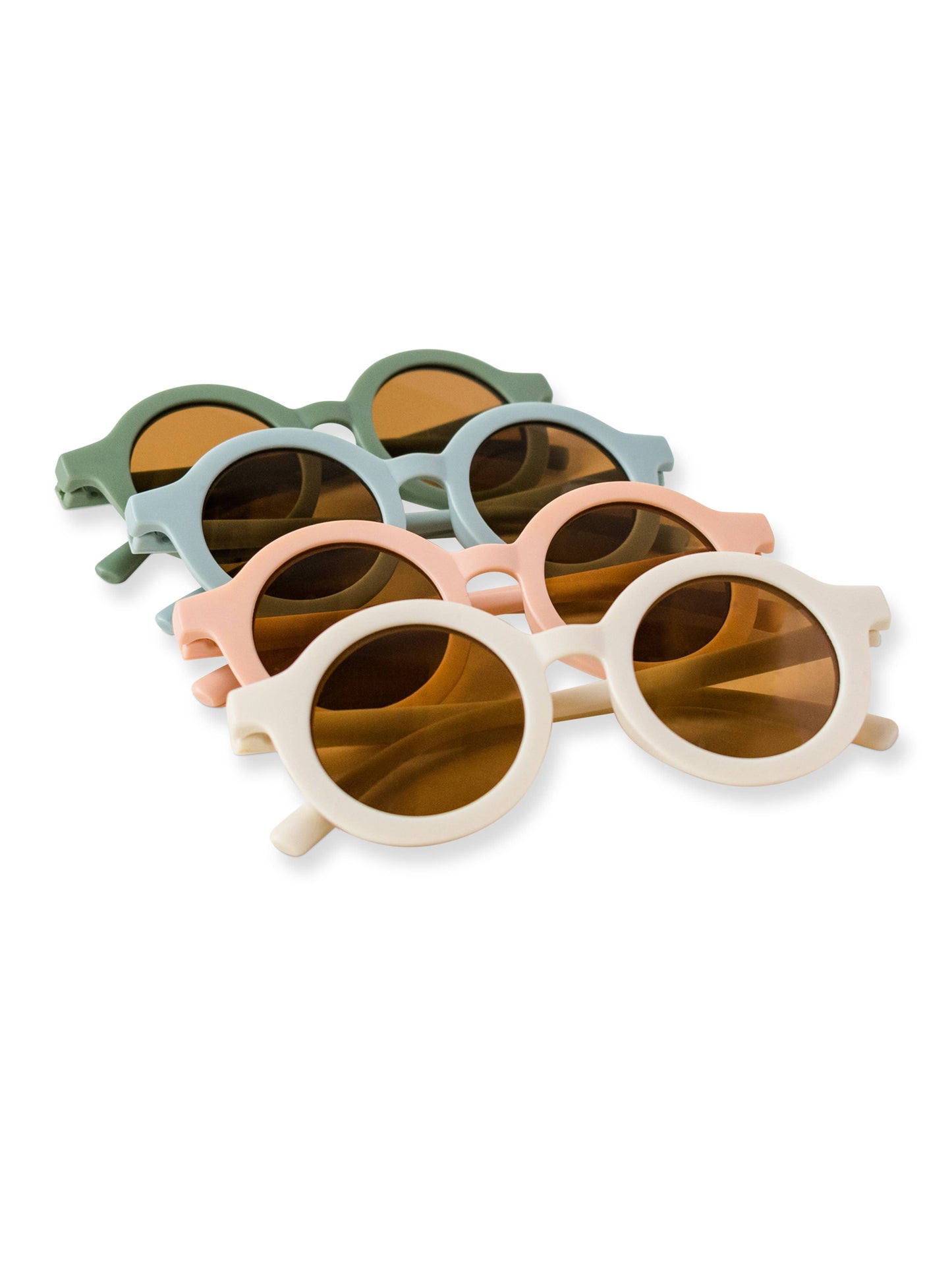 KENDI Baby Round Sunnies - Blush