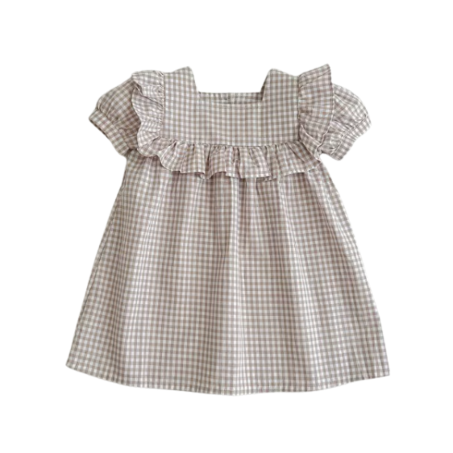 Penny Gingham Short Sleeve Dress